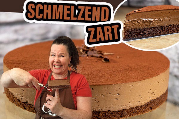 Schokoladentorte mit Schuss